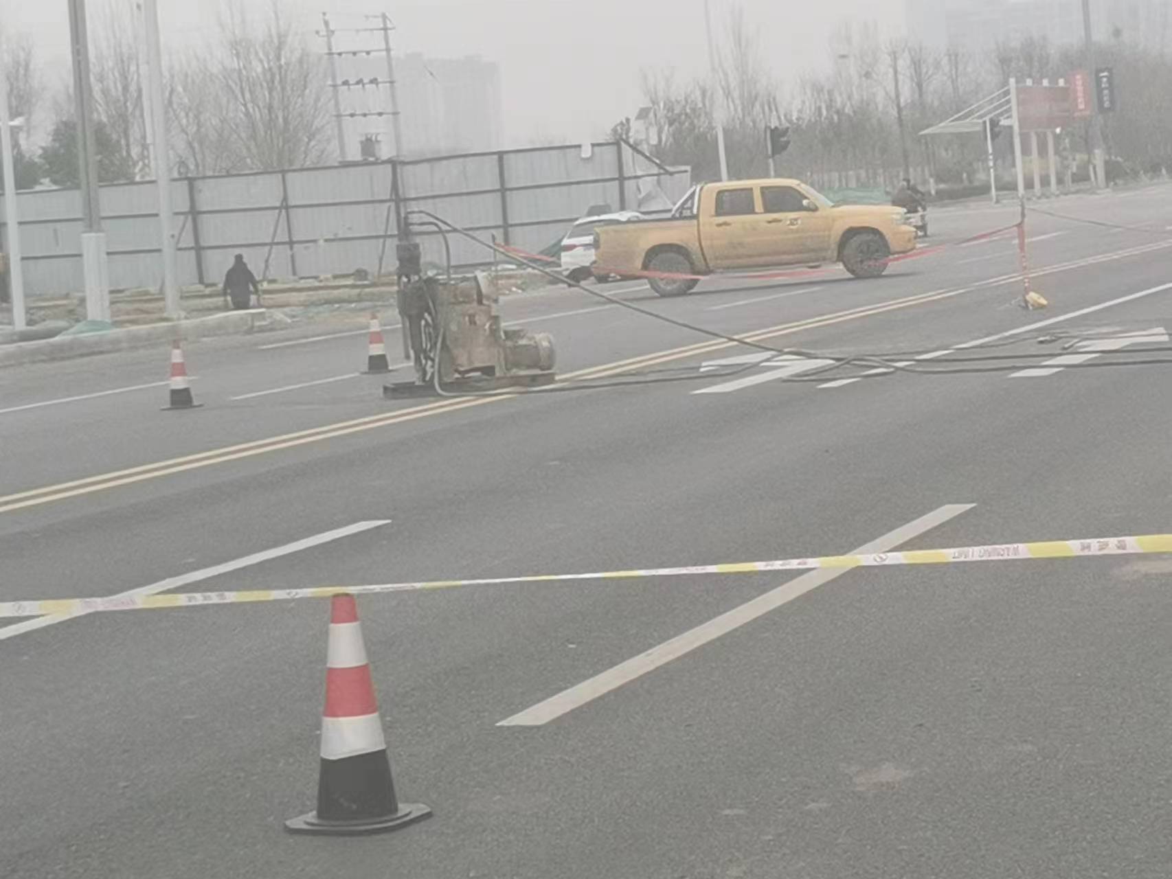 雷州公路路基沉陷注浆